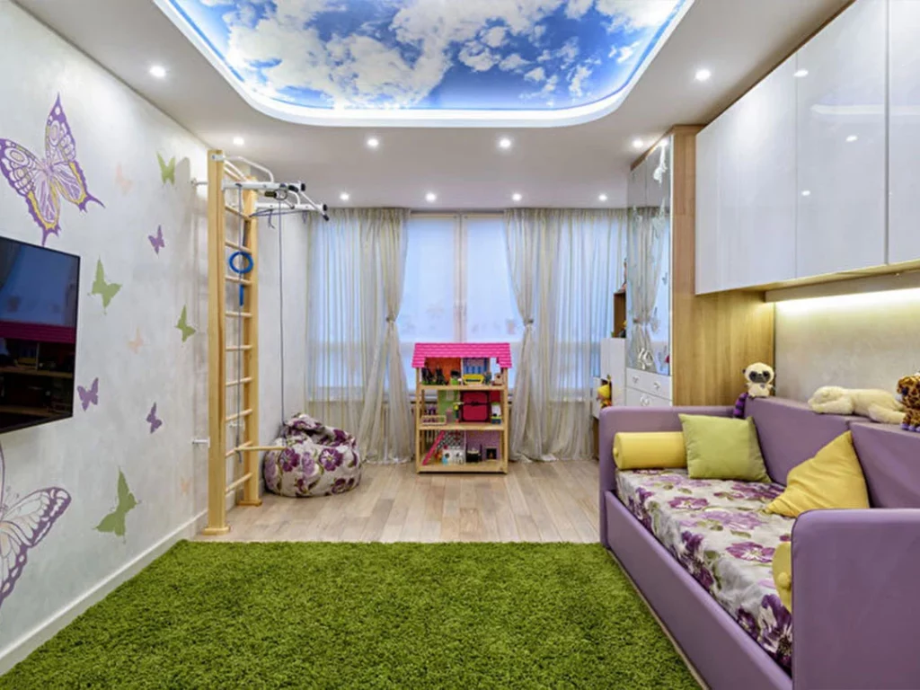 stretch-ceiling-suitable-for-children-environment