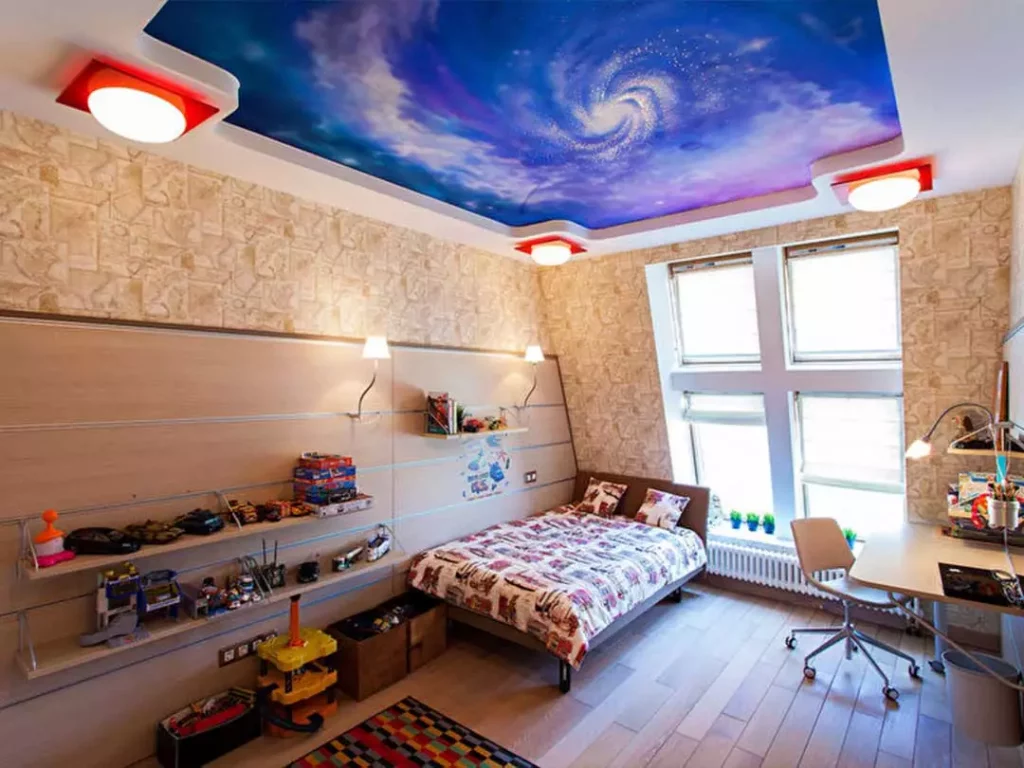 stretch-ceiling-suitable-for-children-environment