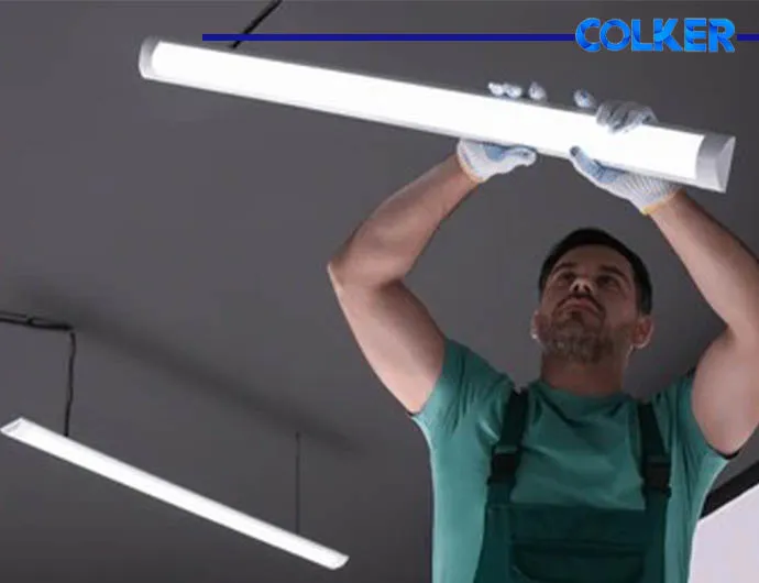 نحوه نصب چراغ مهتابی ال ای دی (colker.org)