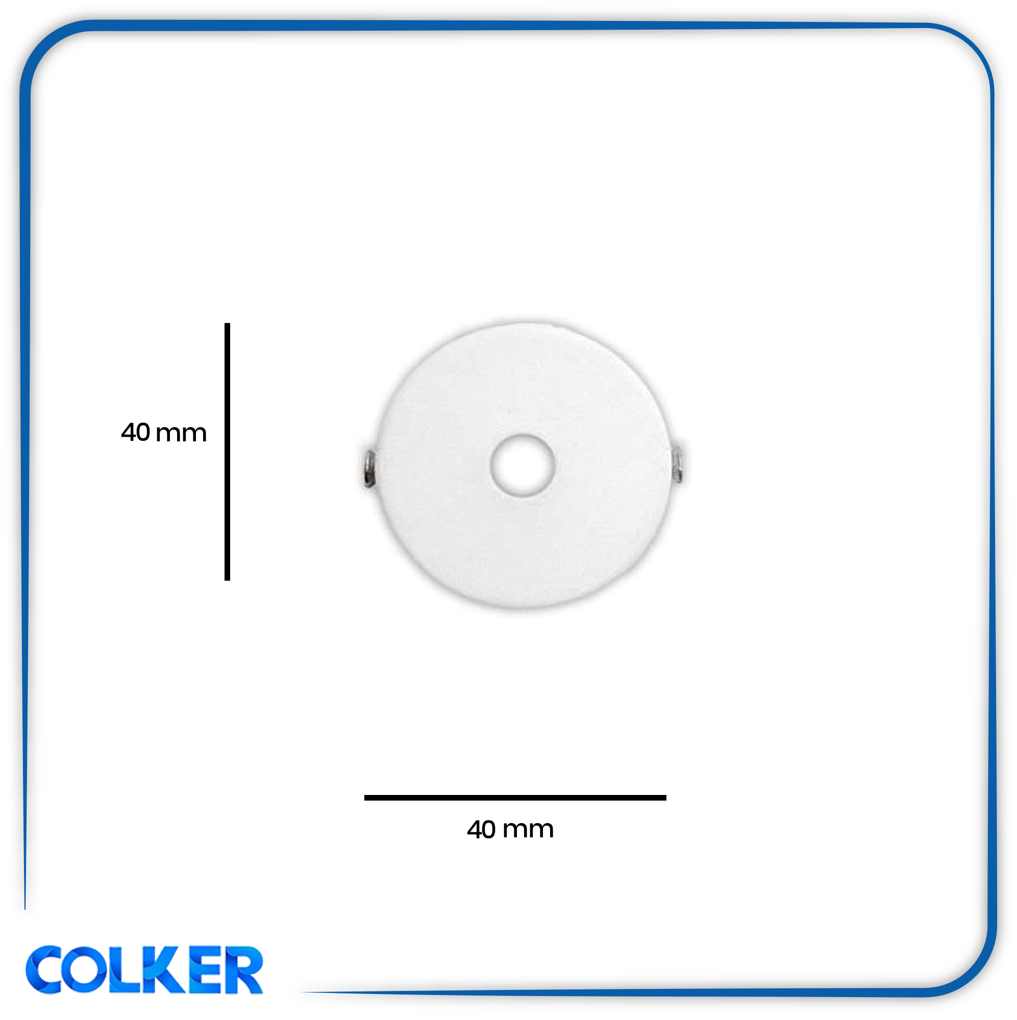 4 cm round rosette (colker.org) روزت گرد 4 سانتیمتری