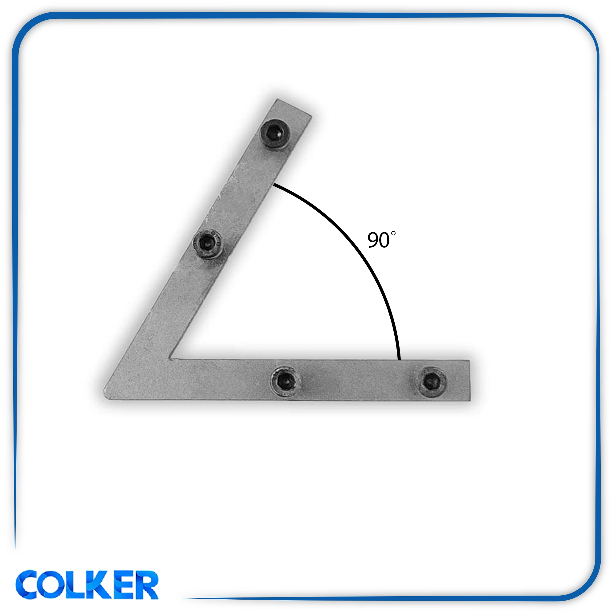 رابط اتصال قاب چراغ ال 60 درجه