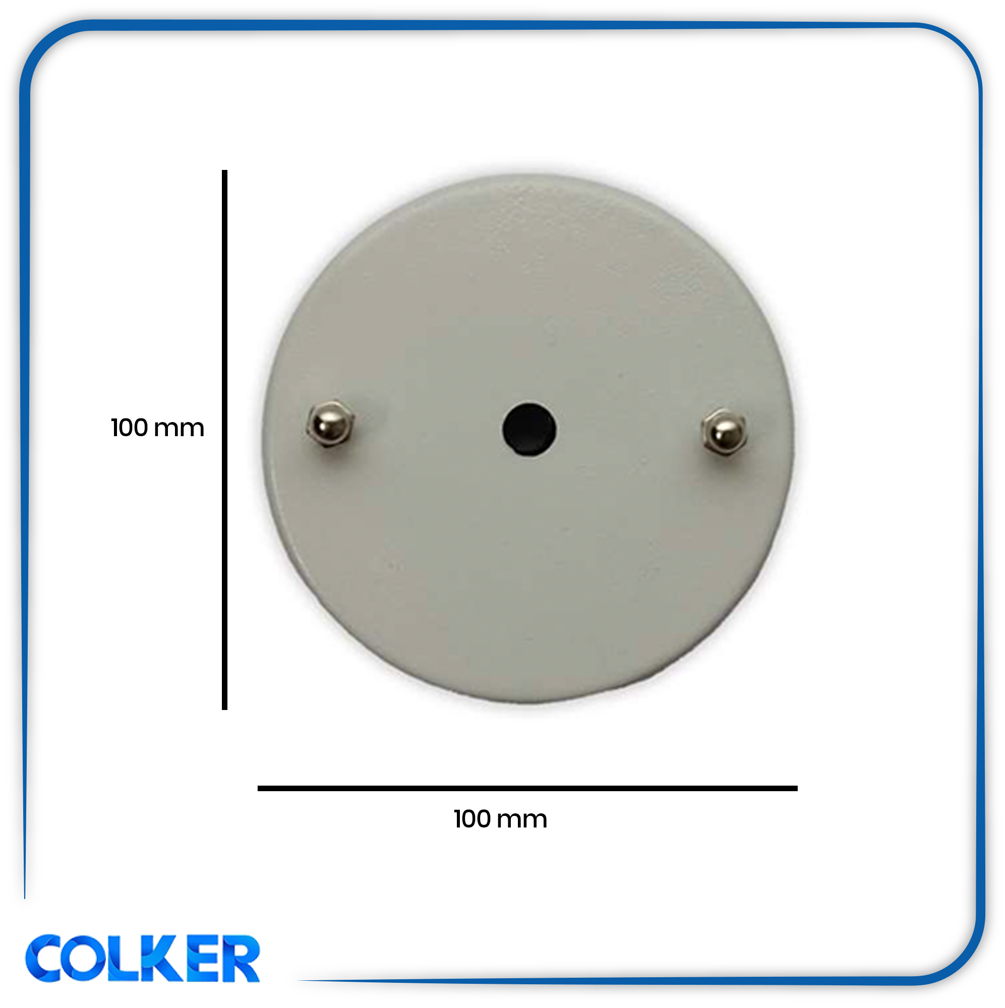 Round rosette 10 cm (colker.org) روزت گرد 10 سانتی متر