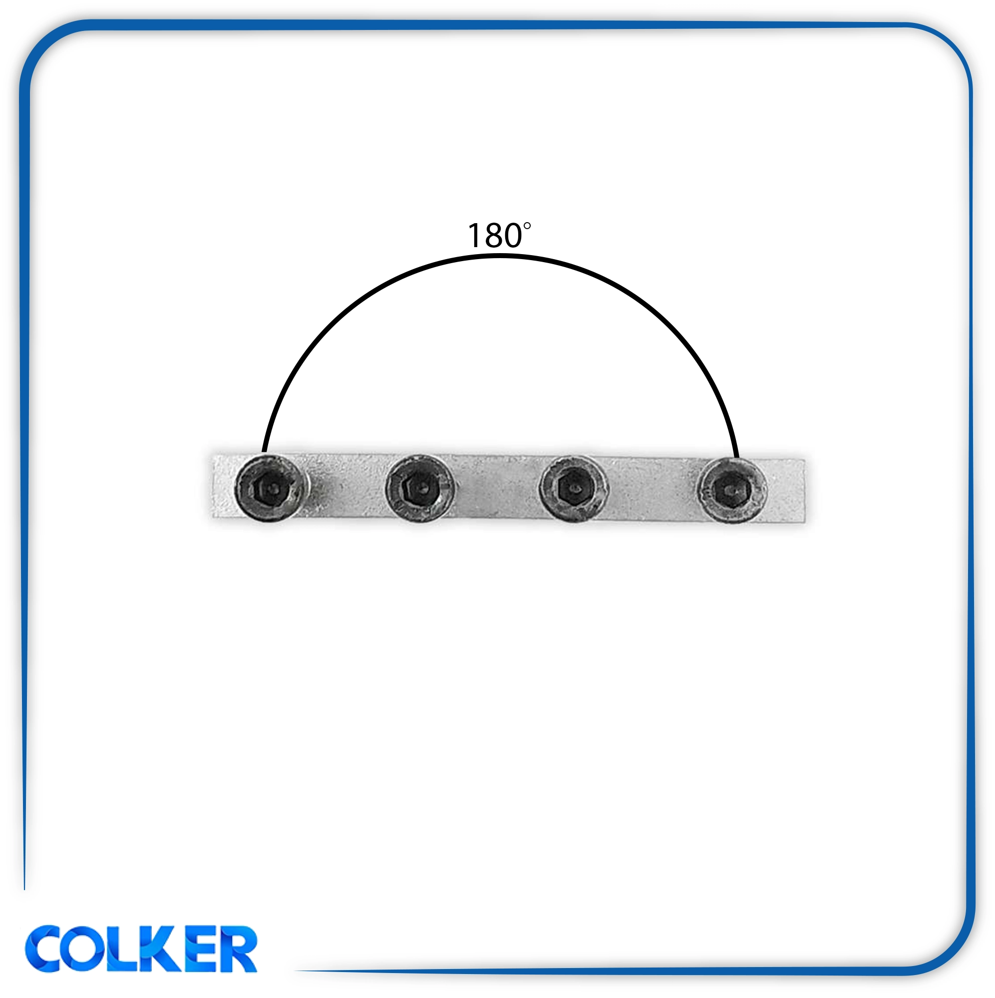 Small 180 degree light frame connection interface (colker.org) رابط اتصال قاب چراغ 180 درجه کوچک