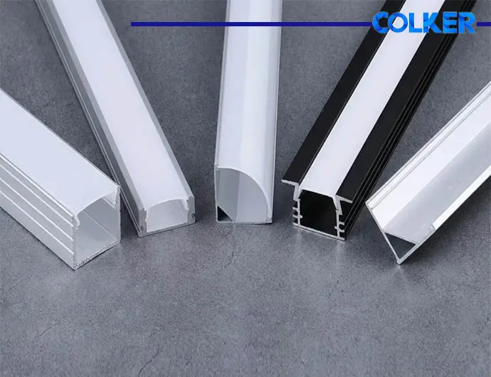 انواع پروفیل لاینر نوری موجود در فروشگاه کالکر (colker.org)
