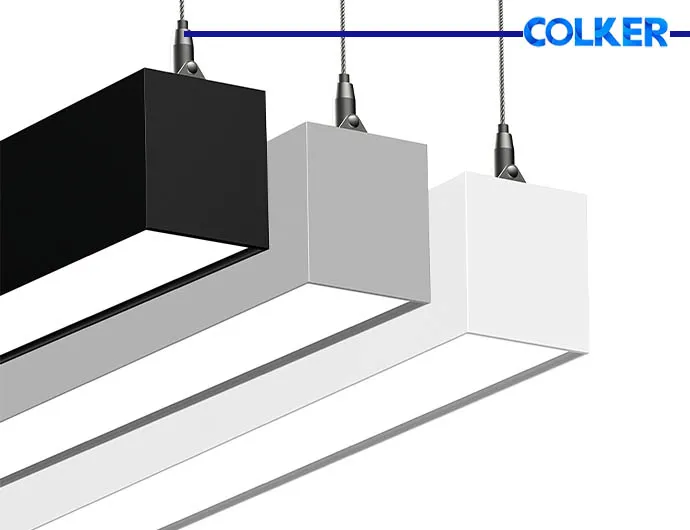 انواع چراغ خطی LED موجود در فروشگاه کالکر (colker.org)