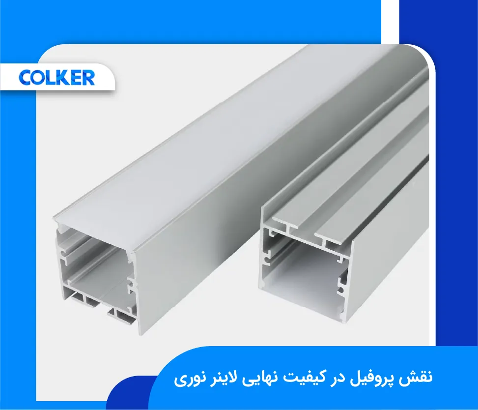 نقش پروفیل در کیفیت نهایی لاینر نوری (colker.org)
