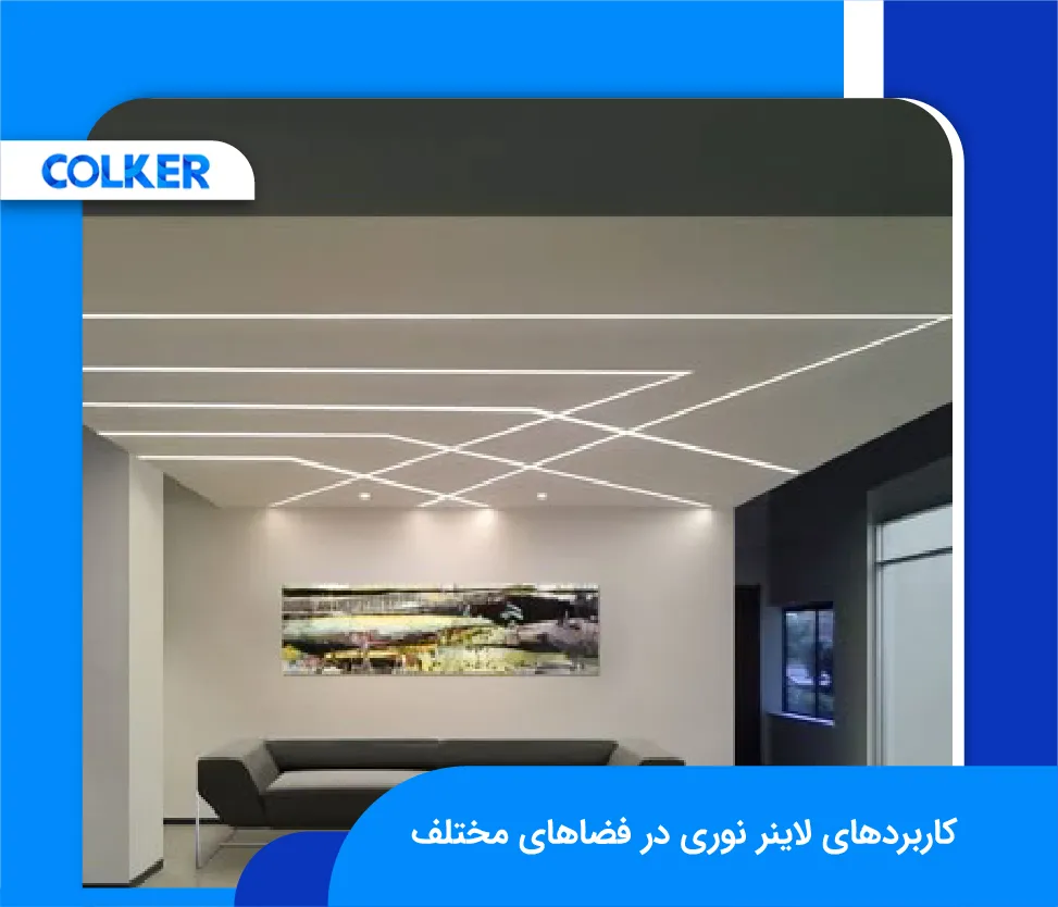 کاربردهای لاینر نوری در فضاهای مختلف (colker.org)